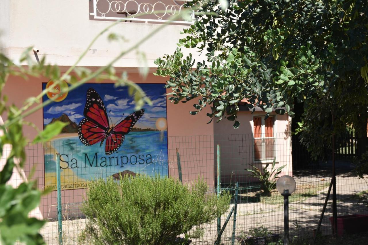 Sa Mariposa Panzió Muravera Kültér fotó